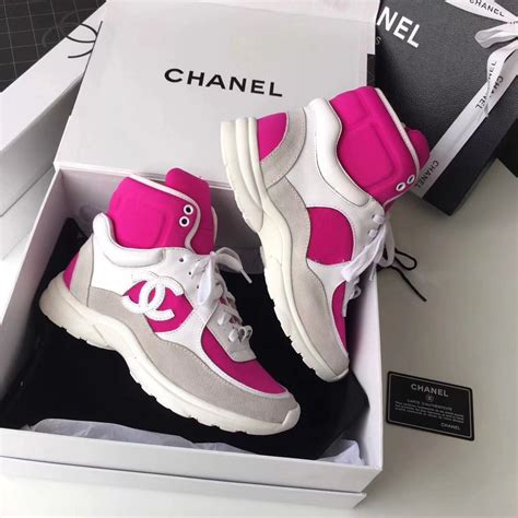 chanel shoes 2018 sneakers|chanel high top sneakers.